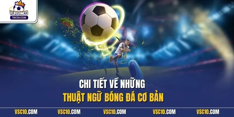 Chi tiết về những thuật ngữ bóng đá cơ bản
